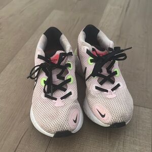 Nike pink and Black Sneakers